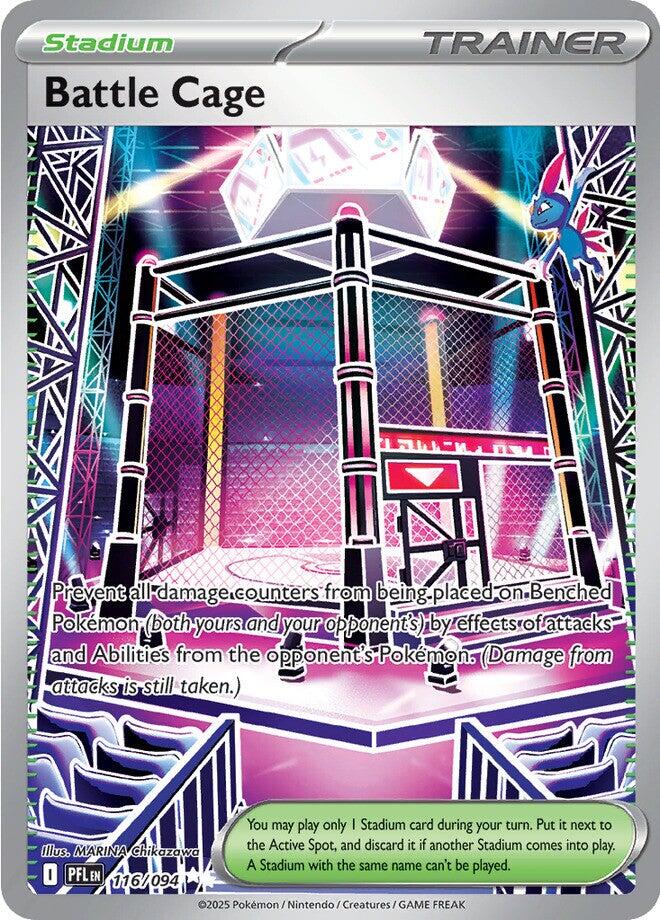 Battle Cage (116/094) [Mega Evolution: Phantasmal Flames] | Clutch Gaming