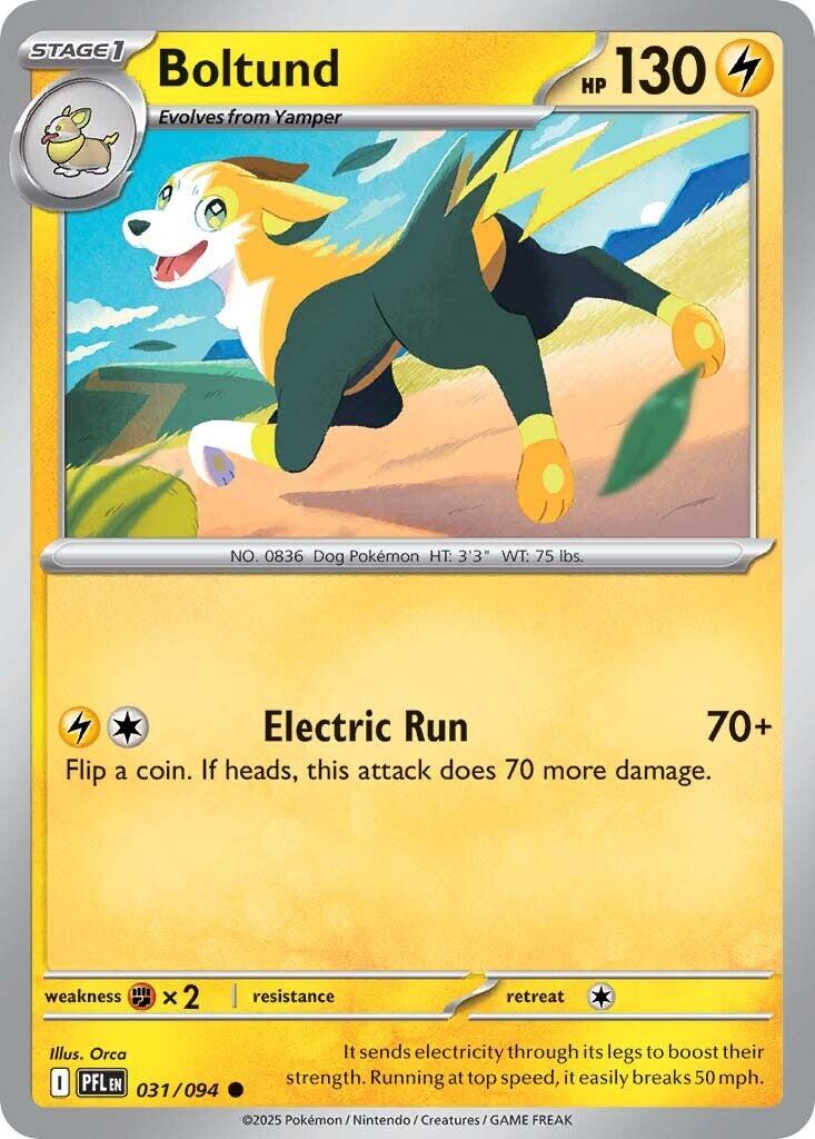 Boltund (031/094) [Mega Evolution: Phantasmal Flames] | Clutch Gaming