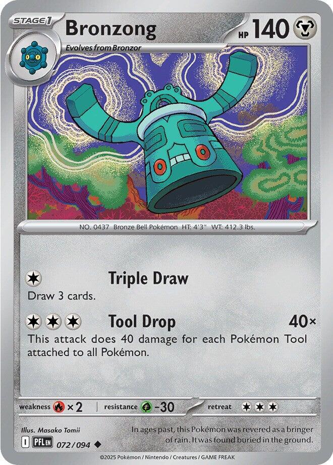 Bronzong (072/094) [Mega Evolution: Phantasmal Flames] | Clutch Gaming
