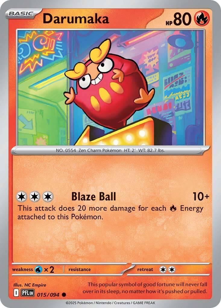 Darumaka (015/094) [Mega Evolution: Phantasmal Flames] | Clutch Gaming