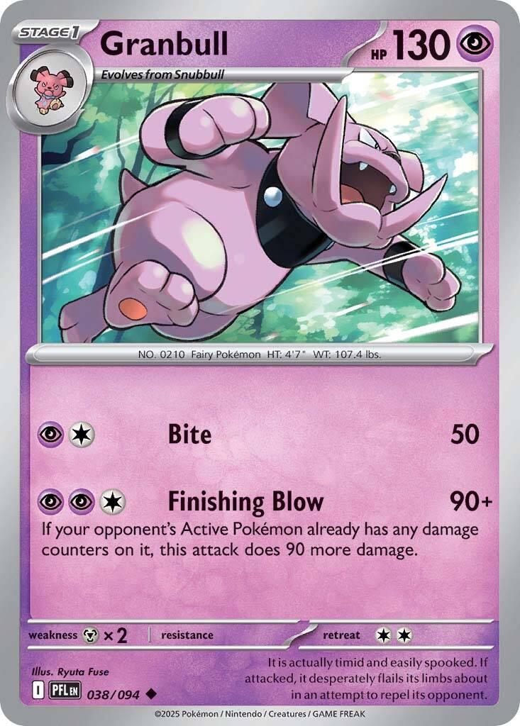 Granbull (038/094) [Mega Evolution: Phantasmal Flames] | Clutch Gaming