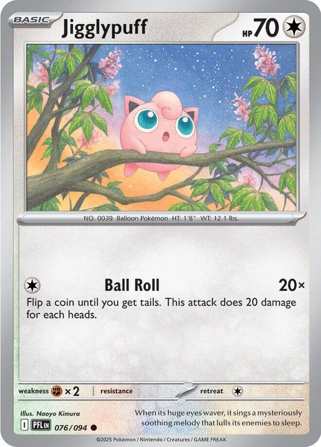 Jigglypuff (076/094) [Mega Evolution: Phantasmal Flames] | Clutch Gaming