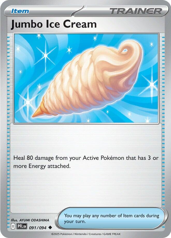 Jumbo Ice Cream (091/094) [Mega Evolution: Phantasmal Flames] | Clutch Gaming