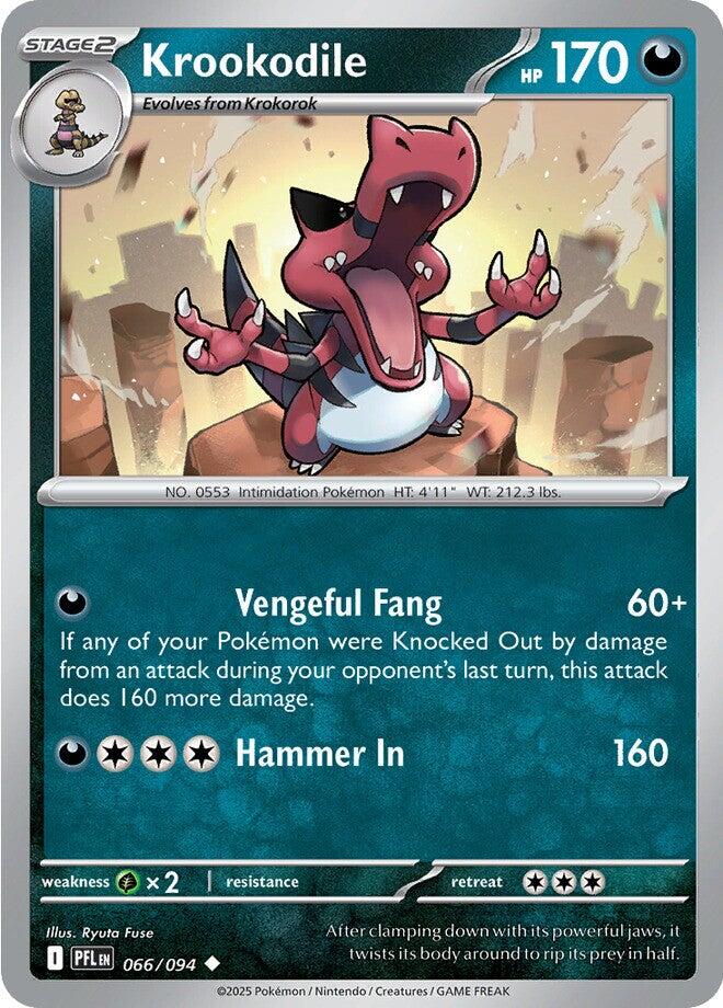 Krookodile (066/094) [Mega Evolution: Phantasmal Flames] | Clutch Gaming