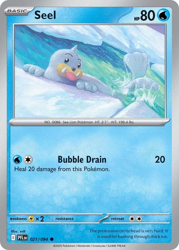 Seel (021/094) [Mega Evolution: Phantasmal Flames] | Clutch Gaming