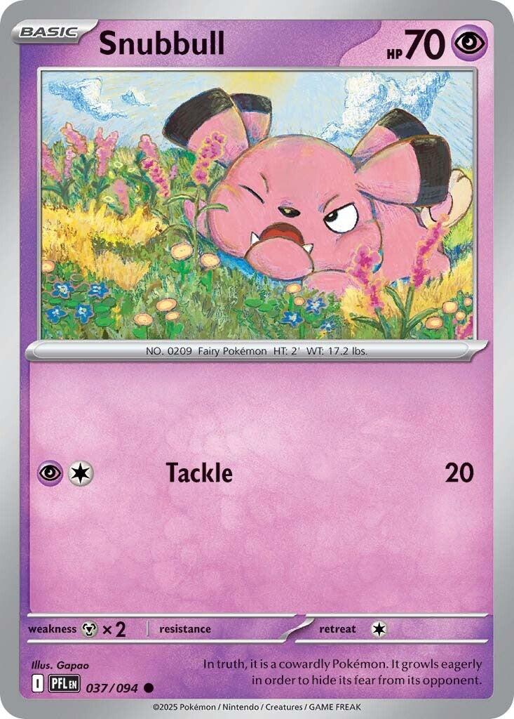 Snubbull (037/094) [Mega Evolution: Phantasmal Flames] | Clutch Gaming