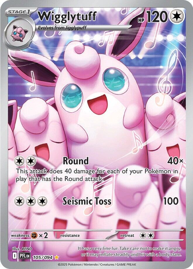 Wigglytuff (105/094) [Mega Evolution: Phantasmal Flames] | Clutch Gaming