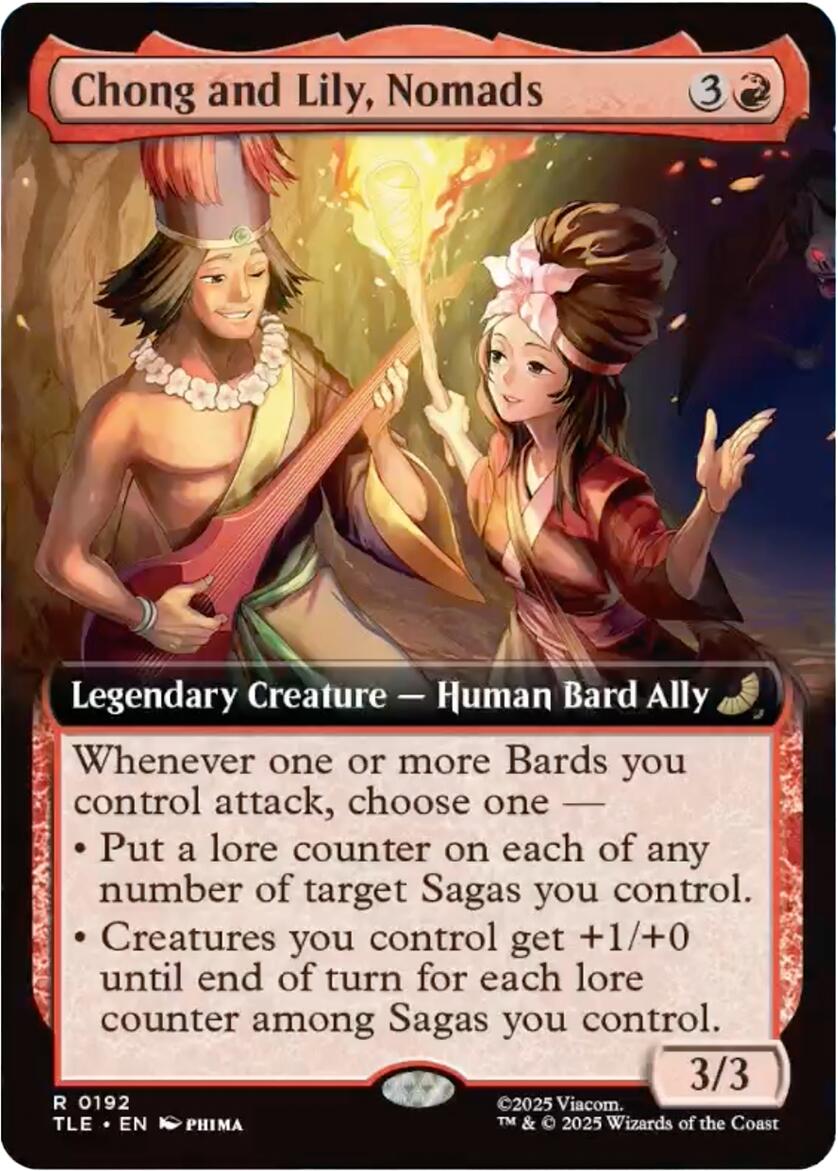 Chong and Lily, Nomads (Extended Art) [Avatar: The Last Airbender: Eternal-Legal] | Clutch Gaming