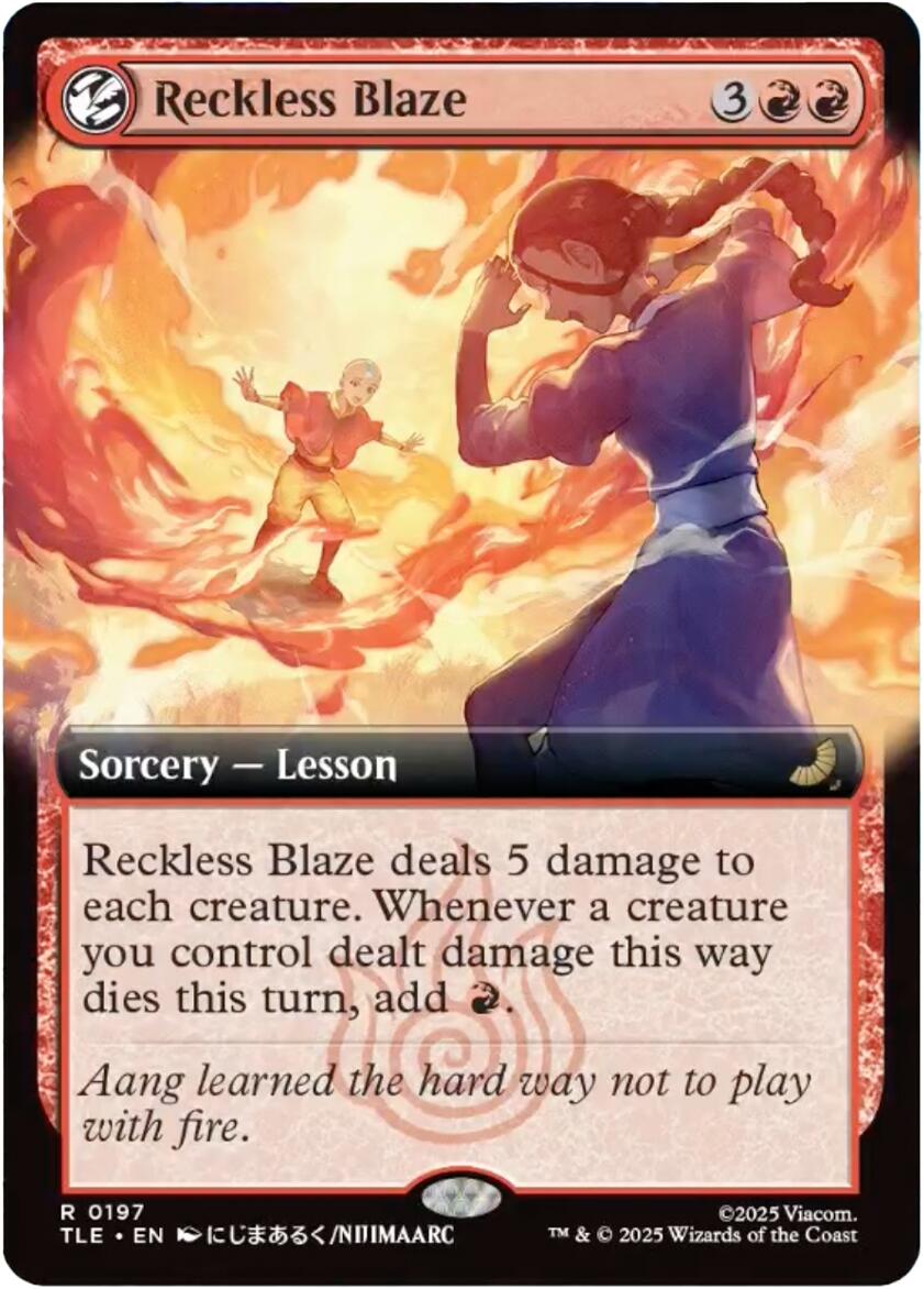 Reckless Blaze (Extended Art) [Avatar: The Last Airbender: Eternal-Legal] | Clutch Gaming