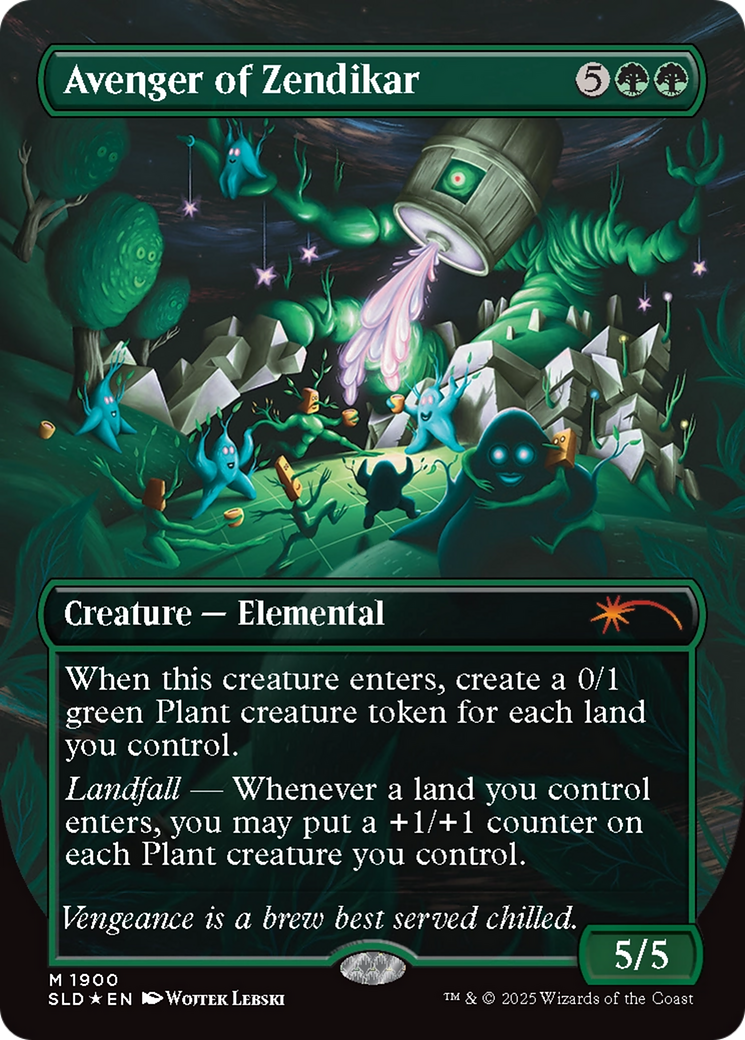 Avenger of Zendikar (Double Rainbow Foil) [Secret Lair Drop Series] | Clutch Gaming