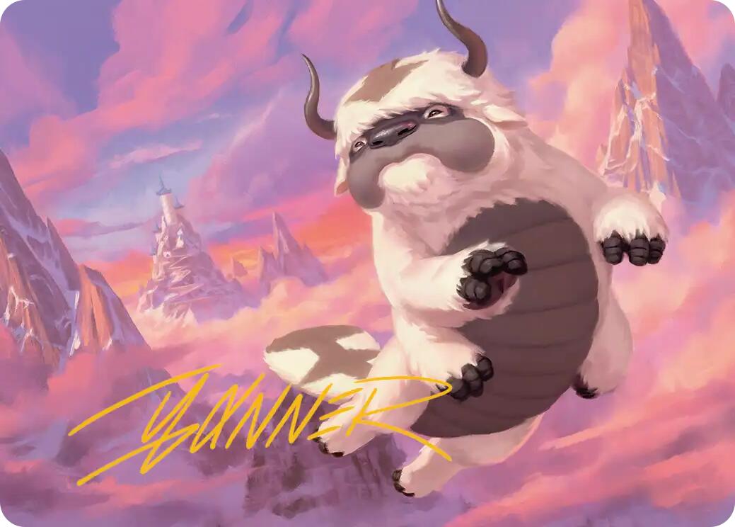 Appa, Aang's Companion Art Card (Gold-Stamped Signature) [Avatar: The Last Airbender Art Series] | Clutch Gaming
