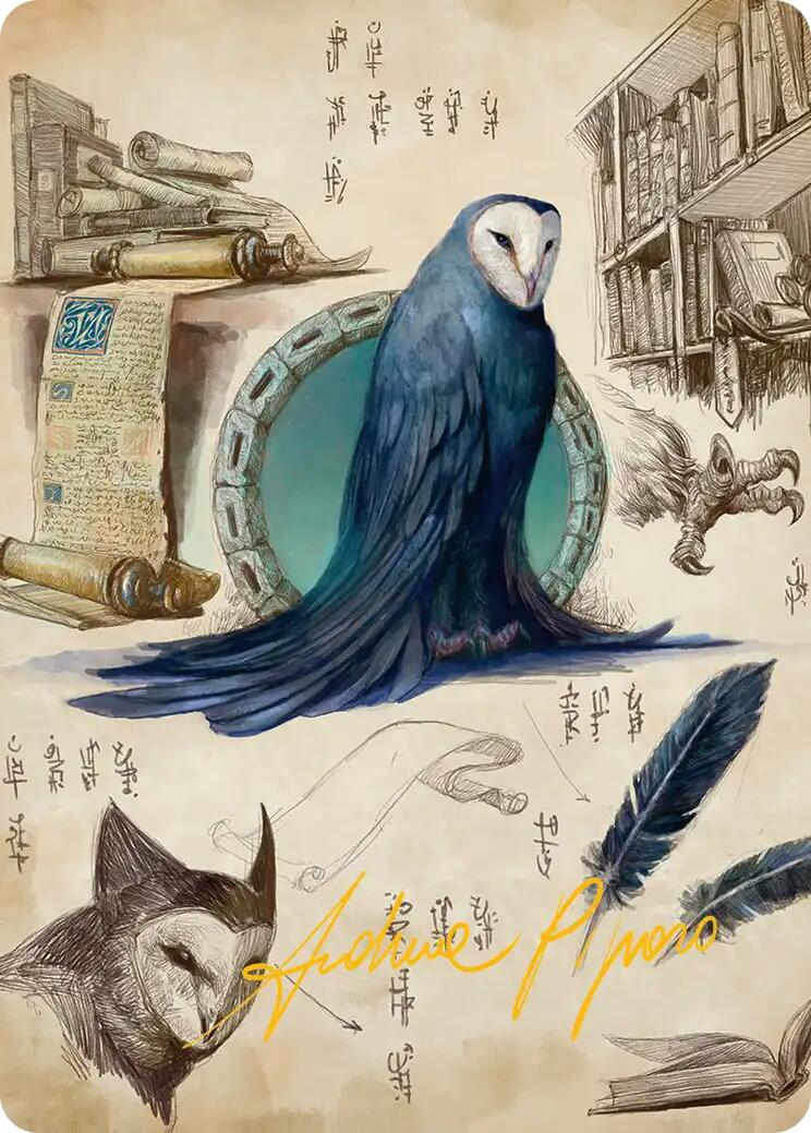 Wan Shi Tong, Librarian Art Card (Gold-Stamped Signature) [Avatar: The Last Airbender Art Series] | Clutch Gaming