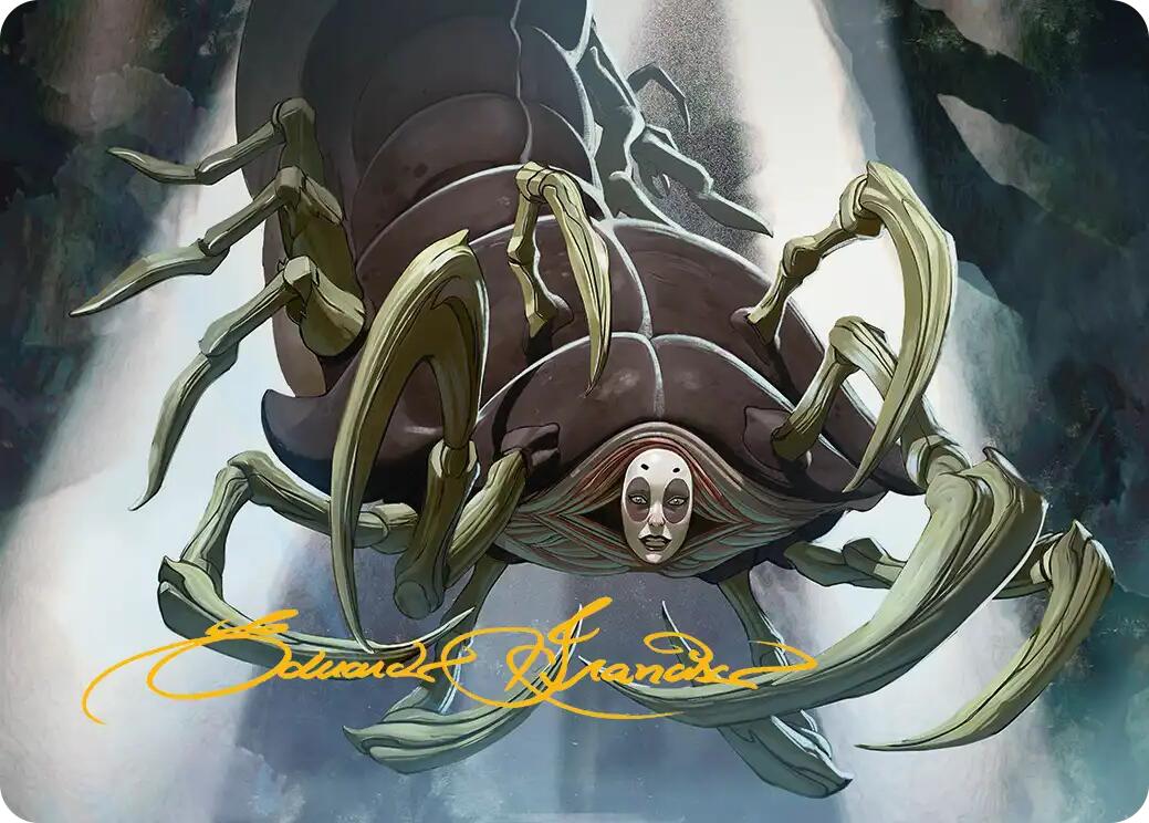 Koh, the Face Stealer Art Card (Gold-Stamped Signature) [Avatar: The Last Airbender Art Series] | Clutch Gaming