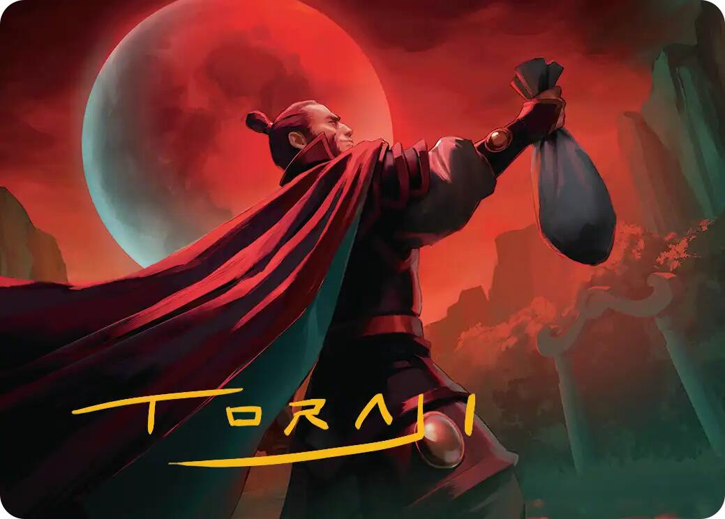 Zhao, the Moon Slayer Art Card (Gold-Stamped Signature) [Avatar: The Last Airbender Art Series] | Clutch Gaming