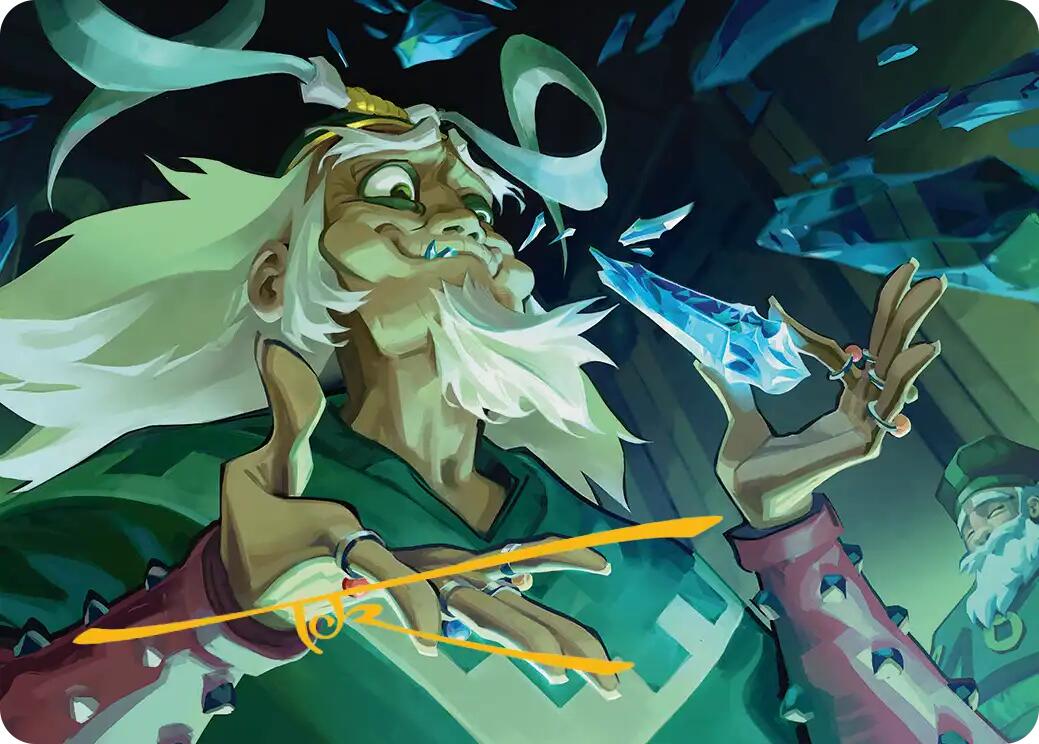 Bumi, King of Three Trials Art Card (Gold-Stamped Signature) [Avatar: The Last Airbender Art Series] | Clutch Gaming