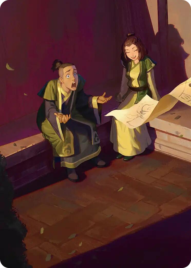 Sokka and Suki Art Card [Avatar: The Last Airbender Art Series] | Clutch Gaming