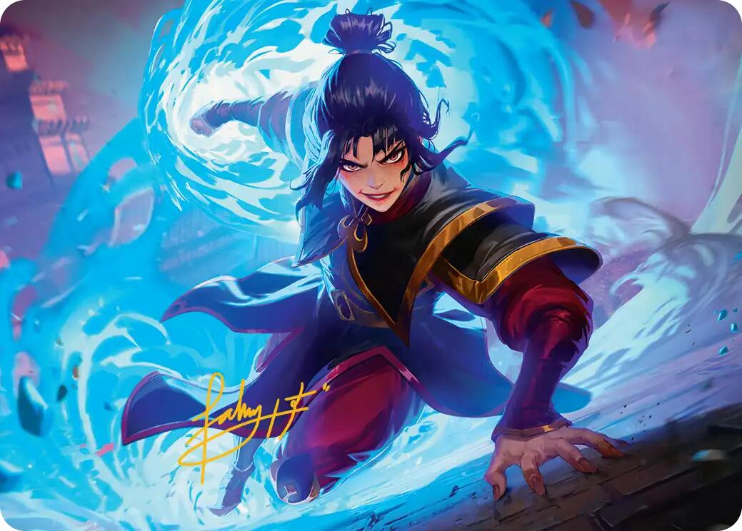 Fire Lord Azula Art Card (Gold-Stamped Signature) [Avatar: The Last Airbender Art Series] | Clutch Gaming