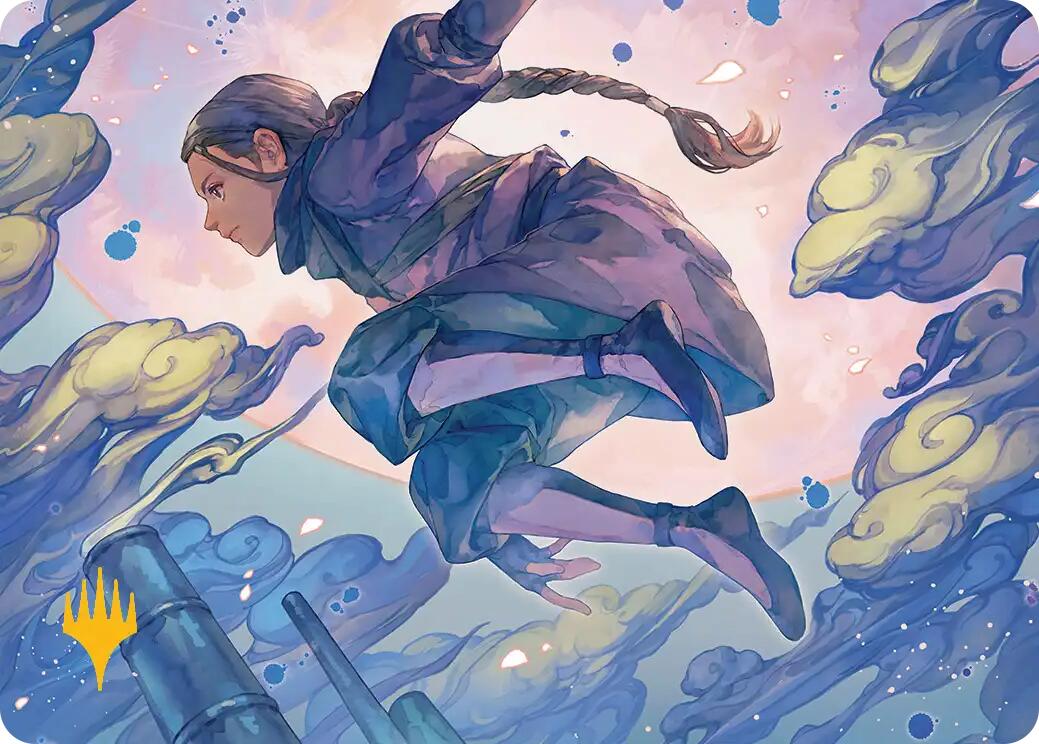 Katara, Seeking Revenge Art Card (Gold-Stamped Planeswalker Symbol) [Avatar: The Last Airbender Art Series] | Clutch Gaming