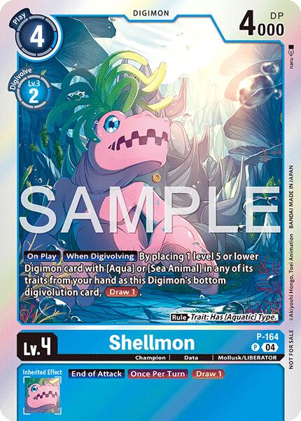Shellmon [P-164] (Event Pack 8) [Promotional Cards] | Clutch Gaming