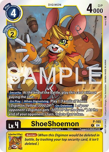 ShoeShoemon [P-165] (Event Pack 8) [Promotional Cards] | Clutch Gaming