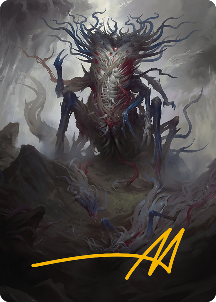 Azlask, the Swelling Scourge Art Card (Gold-Stamped Signature) [Modern Horizons 3 Art Series] | Clutch Gaming