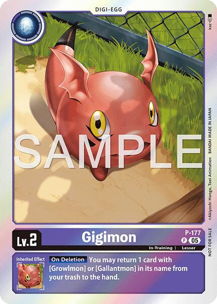 Gigimon [P-177] (Event Pack 8) [Promotional Cards] | Clutch Gaming