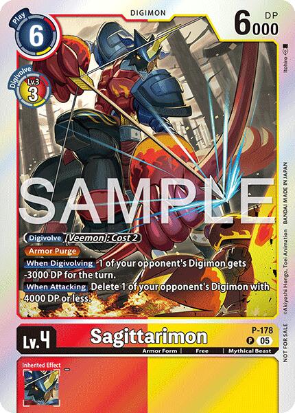 Sagittarimon [P-178] (Event Pack 8) [Promotional Cards] | Clutch Gaming