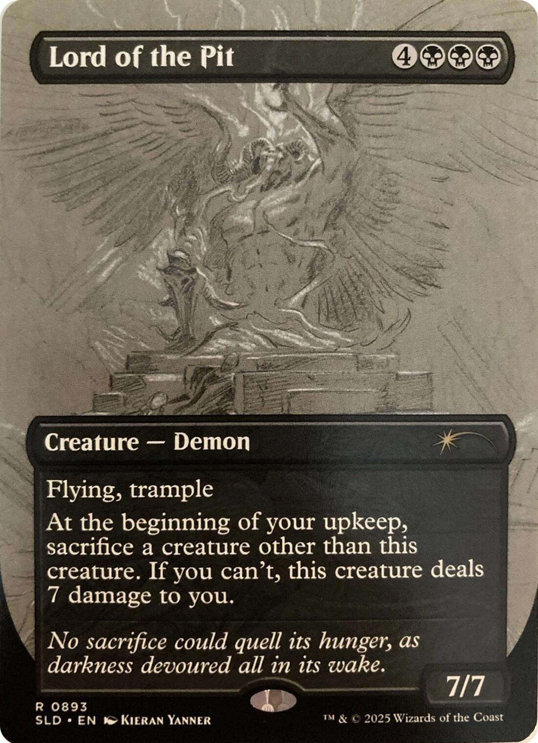 Lord of the Pit (Sketch Showcase) [Secret Lair Drop Series] | Clutch Gaming