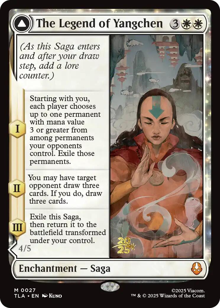 The Legend of Yangchen [Avatar: The Last Airbender Prerelease Cards] | Clutch Gaming
