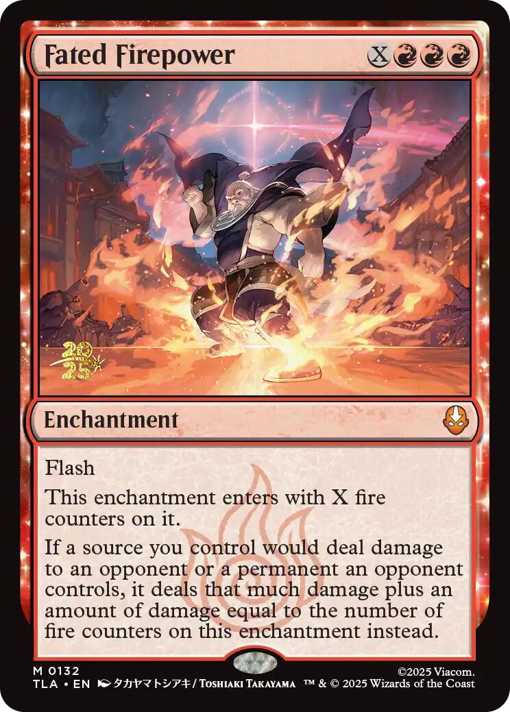 Fated Firepower [Avatar: The Last Airbender Prerelease Cards] | Clutch Gaming