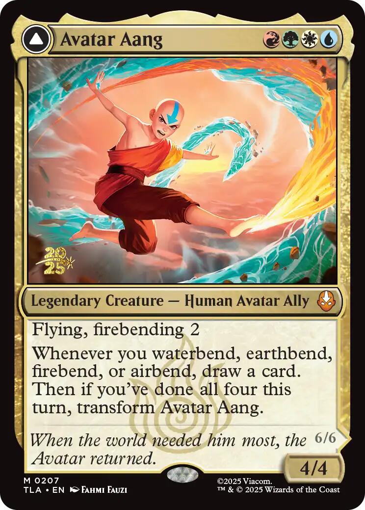 Avatar Aang [Avatar: The Last Airbender Prerelease Cards] | Clutch Gaming