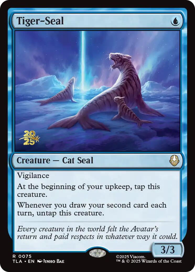 Tiger-Seal [Avatar: The Last Airbender Prerelease Cards] | Clutch Gaming