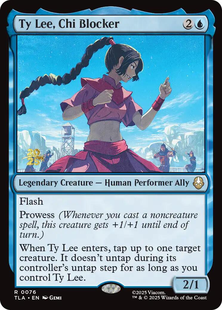 Ty Lee, Chi Blocker [Avatar: The Last Airbender Prerelease Cards] | Clutch Gaming