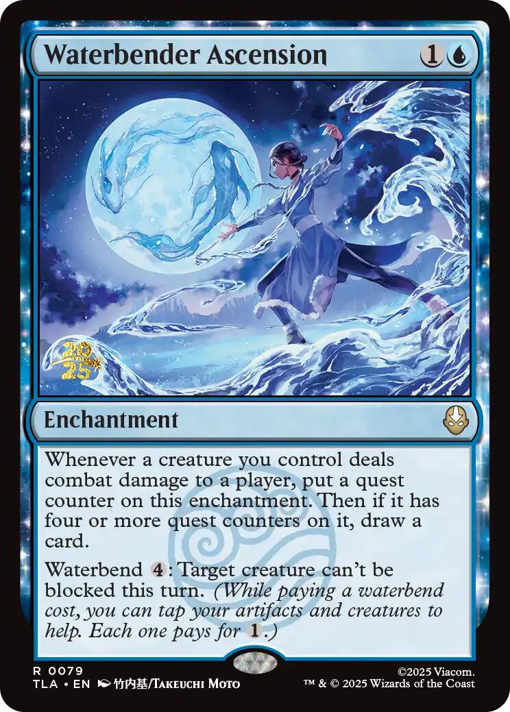 Waterbender Ascension [Avatar: The Last Airbender Prerelease Cards] | Clutch Gaming