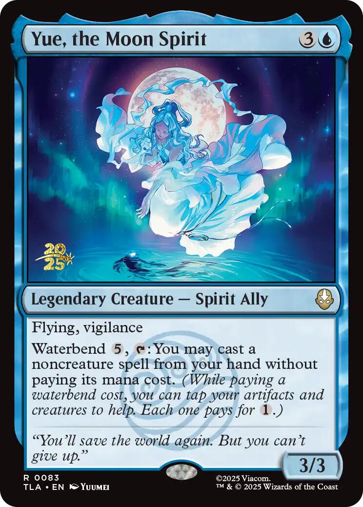 Yue, the Moon Spirit [Avatar: The Last Airbender Prerelease Cards] | Clutch Gaming