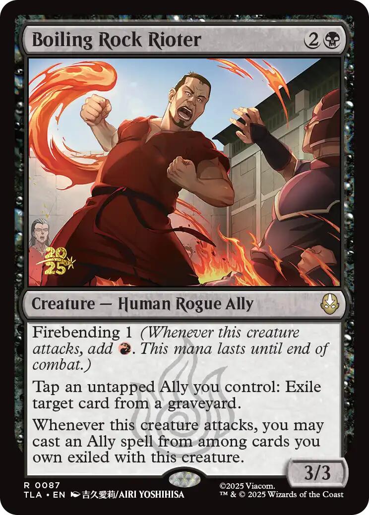Boiling Rock Rioter [Avatar: The Last Airbender Prerelease Cards] | Clutch Gaming