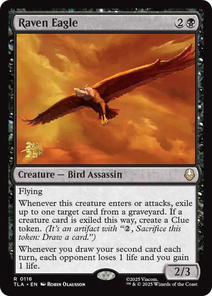 Raven Eagle [Avatar: The Last Airbender Prerelease Cards] | Clutch Gaming