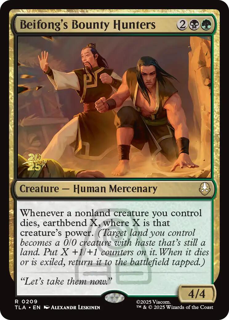 Beifong's Bounty Hunters [Avatar: The Last Airbender Prerelease Cards] | Clutch Gaming