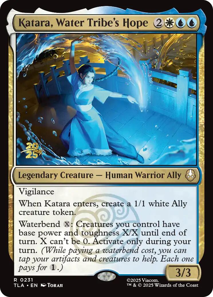 Katara, Water Tribe's Hope [Avatar: The Last Airbender Prerelease Cards] | Clutch Gaming