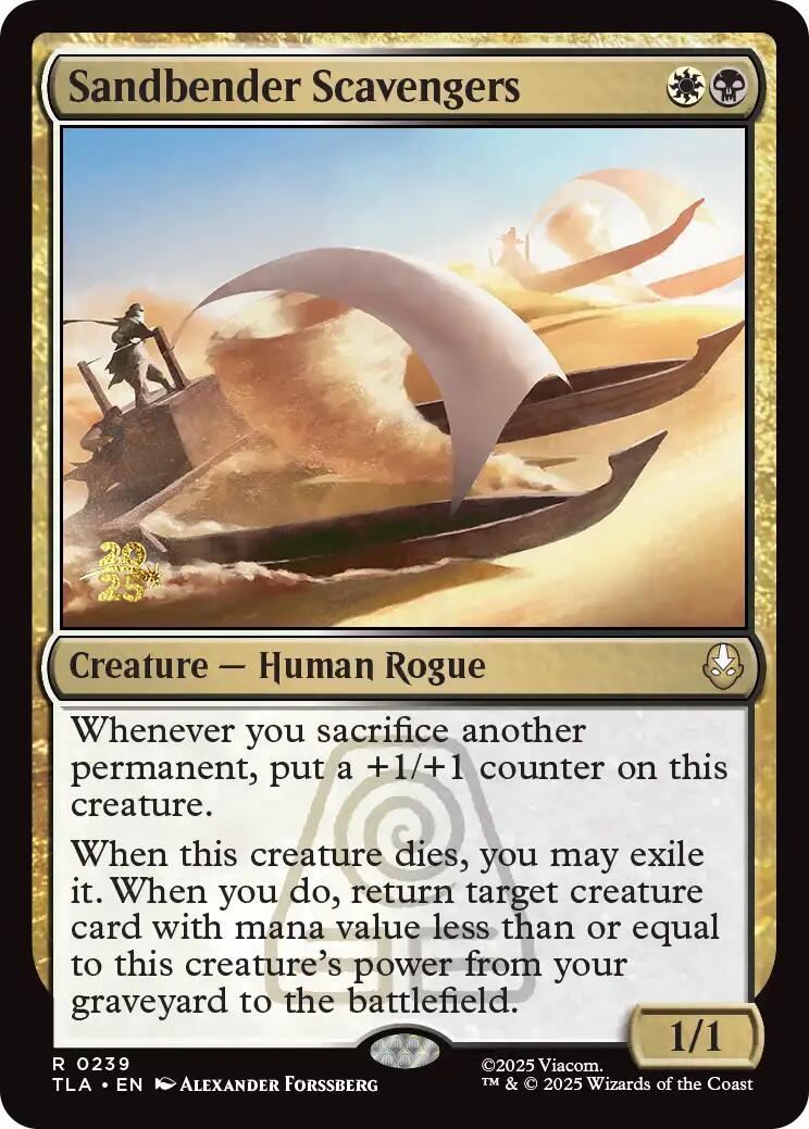 Sandbender Scavengers [Avatar: The Last Airbender Prerelease Cards] | Clutch Gaming