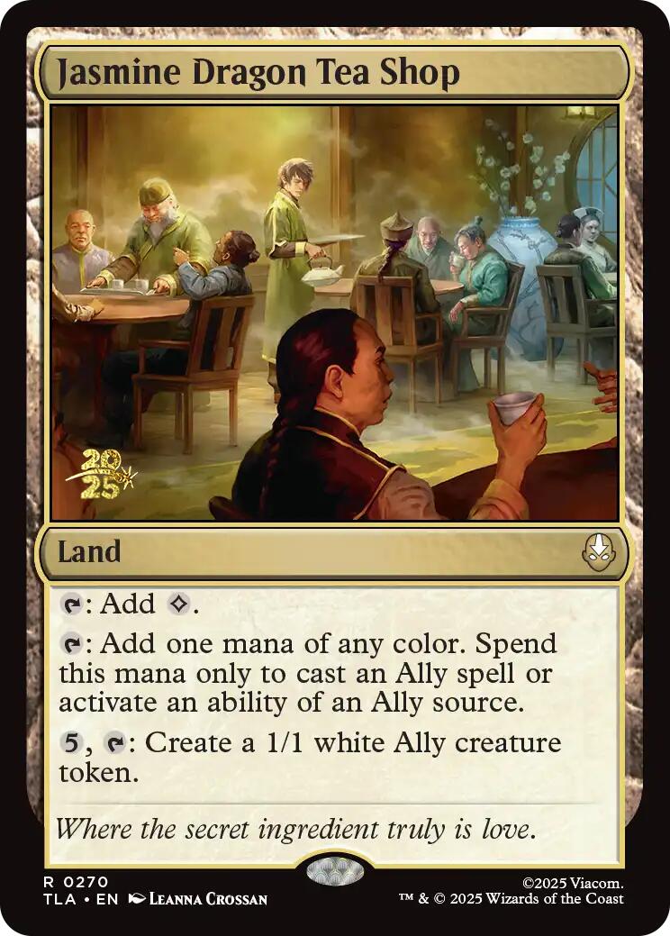Jasmine Dragon Tea Shop [Avatar: The Last Airbender Prerelease Cards] | Clutch Gaming