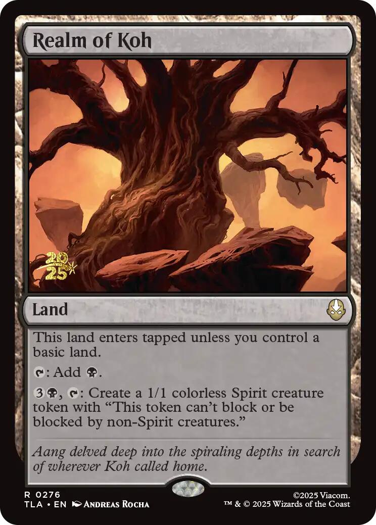 Realm of Koh [Avatar: The Last Airbender Prerelease Cards] | Clutch Gaming