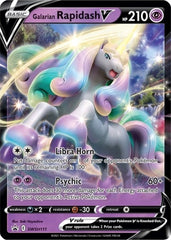 Galarian Rapidash V (SWSH111) (Jumbo Card) [Sword & Shield: Black Star Promos] | Clutch Gaming