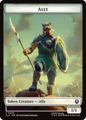 Ally (0005) // Clue (0014) Double-Sided Token [Avatar: The Last Airbender Tokens] | Clutch Gaming