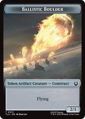 Ballistic Boulder // Soldier (0011) Double-Sided Token [Avatar: The Last Airbender Tokens] | Clutch Gaming