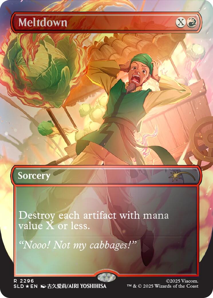 Meltdown (Rainbow Foil) [Secret Lair Drop Series] | Clutch Gaming