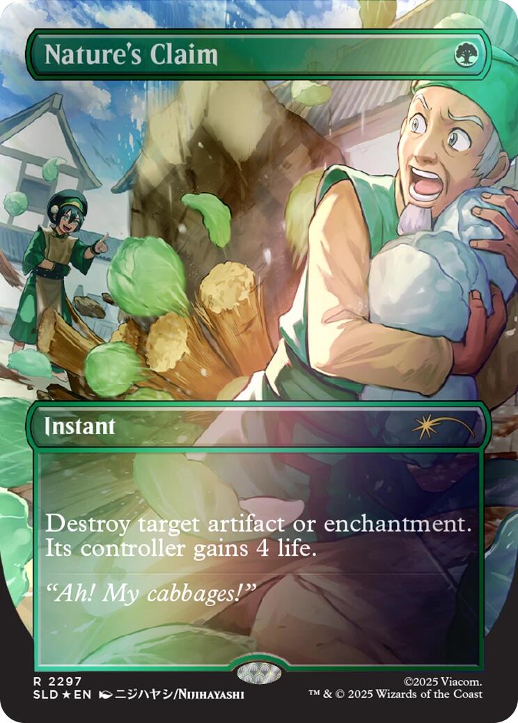 Nature's Claim (Rainbow Foil) [Secret Lair Drop Series] | Clutch Gaming