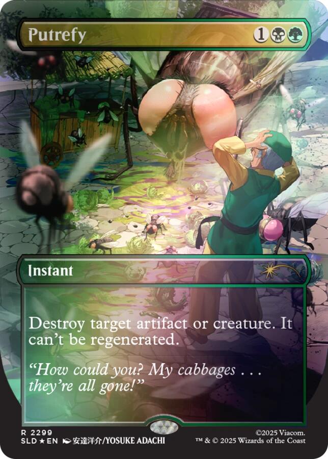 Putrefy (Rainbow Foil) [Secret Lair Drop Series] | Clutch Gaming