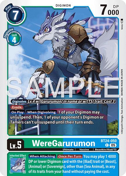 WereGarurumon [BT24-050] [Time Stranger] | Clutch Gaming