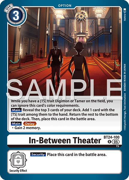 In-Between Theater [BT24-100] [Time Stranger] | Clutch Gaming